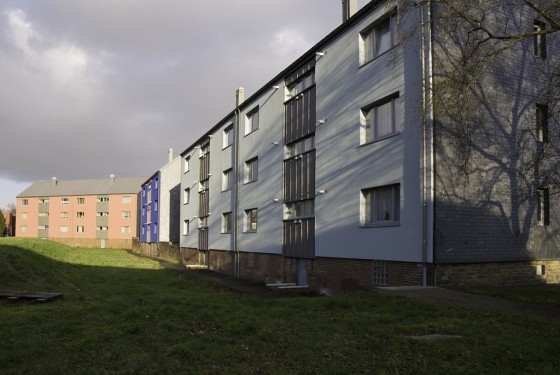 rénovation de logements à Vivegnis 
Sc Confort Mosan, Oupeye
Architecte : Jean-Paul LAIXHAY
