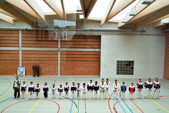 Pierre Blondel Architectes 
Salle de sport Heyvaert pour la commune de Molenbeek 
