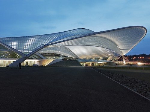 Gare de Liège-Guillemins. Santiago Calatrava.
photographies réalisées dans le cadre de la mission confiée par Euro Liège TGV, maître d'œuvre du chantier.
