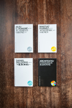 Collection Architexto (9 titres) + Catalogue raisonné