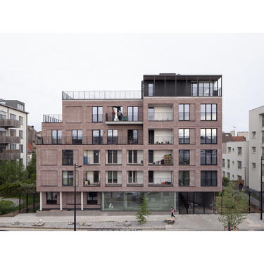 Habitat groupé tivoli - façade avant