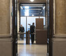Portes sécurisées du Palais de Justice de Bruxelles