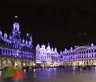 Mise en valeur par le son et la lumière de la Grand-Place de Bruxelles