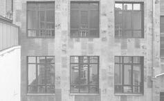 Façade arrière en liège