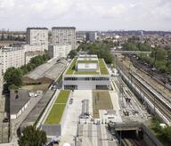 Vue du site, côté Gare de l'Ouest