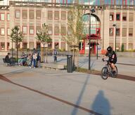 Esplanade de la gare de Charleroi