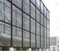 Image extérieure façade sud espace public
