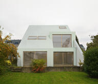 façade jardin - rénovation à Dilbeek