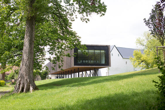 Reservoir A / A+11 / Piron Architecte - Espace Winson, Fosses-la-Ville - ©François Brix