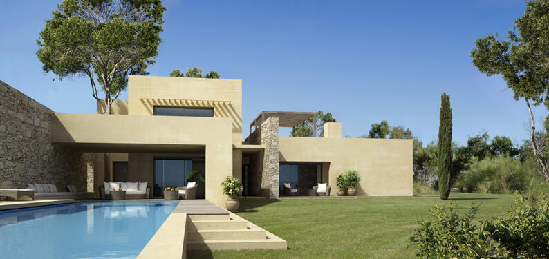 Mogador - MaroccoLuxury villa on the edge of a field course and the sea