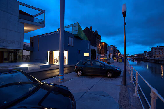 Pierre Blondel Architectes Salle de sport Heyvaert pour la commune de Molenbeek St-Jean-Bruxelles