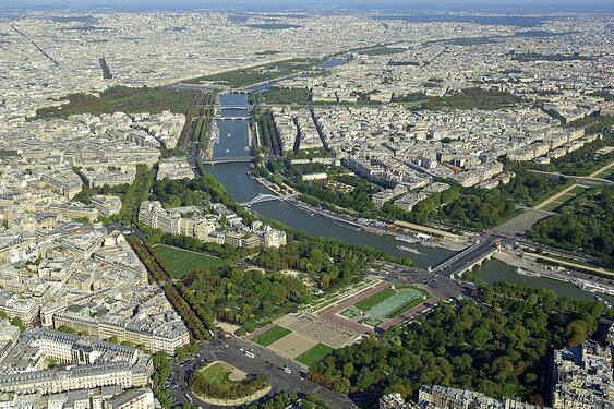 Vue de Paris - Baukunst