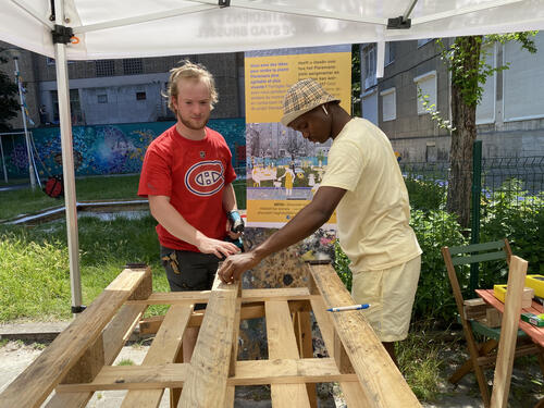 Atelier de construction participatif