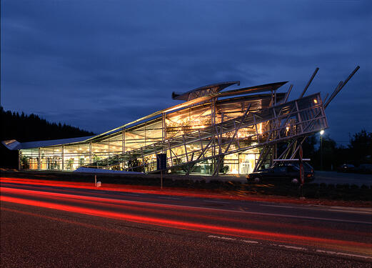 Dirk Coopman ArchitecteMagasin Van De Velde à Lokeren-Belgique