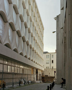 Former CGER building by Casimir Grochowski, Marcel Lambrichs, Daniel de Laveleye (work for a publication about brutalism)