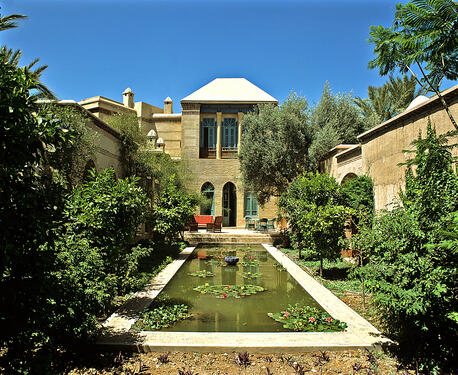 Charles Boccara ArchitecteMaison privée dans la palmeraie de Marrakech-Maroc