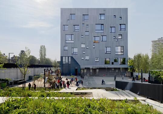 Vegetable Garden, Outdoor Forum and Kindergarden Playground