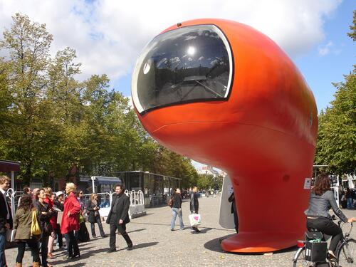 Bluub, Children’s Movable Center for Arts and Architecture, Architects Isabelle Cornet and Inès Camacho, 2010