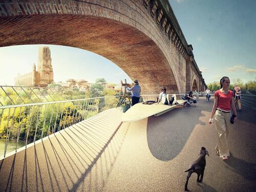 Albi footbridge