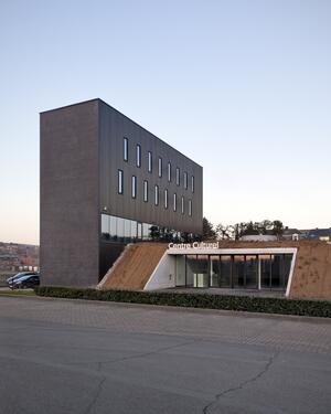 The Entrance of the Cultural center