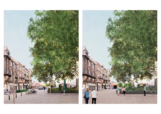 Place Pogge, existing / planned