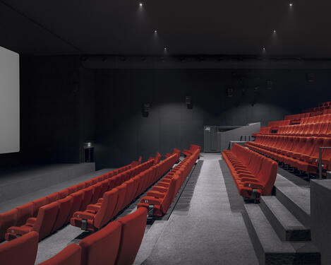 Projection Room. Le Palace Cinema. Brussels