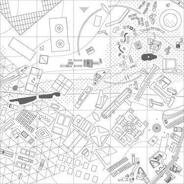 (Un)City – (Un)Real State of the (Un)Known. Plan de la maquette