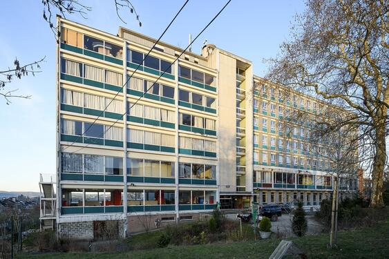 Ancienne façade de l'internat de l'EP de Verviers