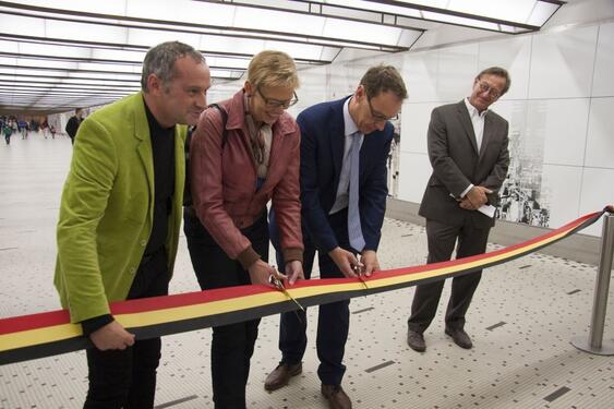 Inauguration of the Central Station corridor - 27 September 2013