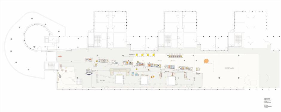 mobilier, éclairage et scénographie de l'exposition INTERREG II, Aachen 2001