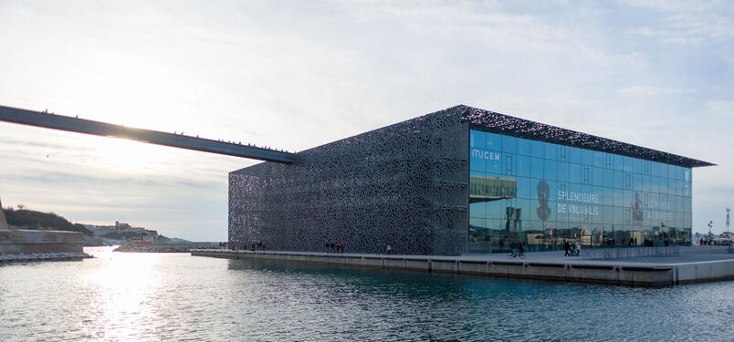 Musée des civilisations de l'Europe et de la Méditerranée (MUCEM), Rudy Ricciotti, 2013.