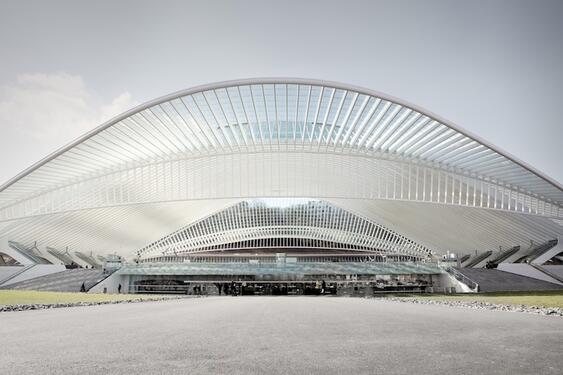 Gare Liege GuilleminsArchitect: Santiago Calatrava©Alexandre Van Battel