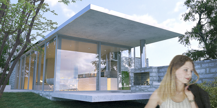 Image made &#8203;&#8203;for the renovation of single family dwellings. Architect: Luc Spits