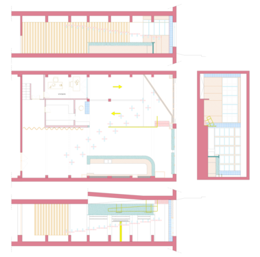 Plan et coupes