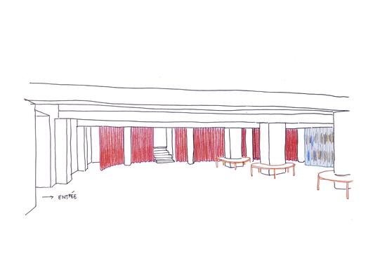 Croquis hall