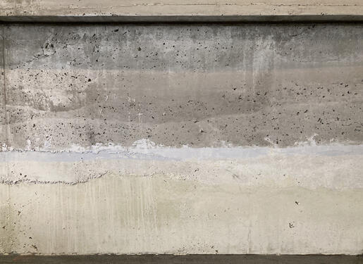 Photographie du béton teinté