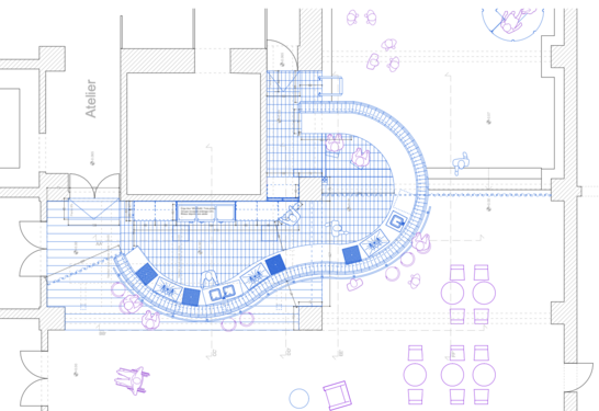 Plan du bar