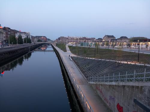 Quai de Sambre vegetalisé