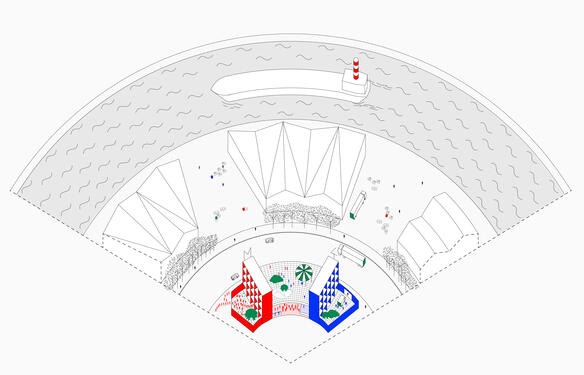 Magasin 4 - CENTRAL - site plan