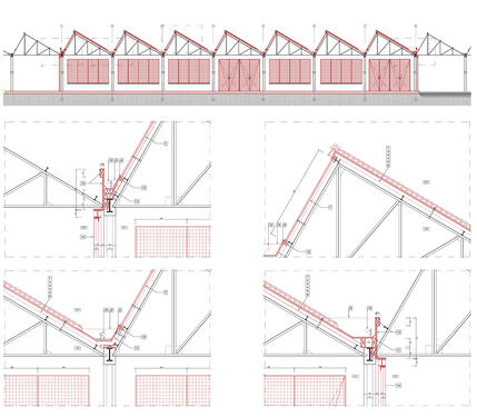 Détails de la Halle rénovée