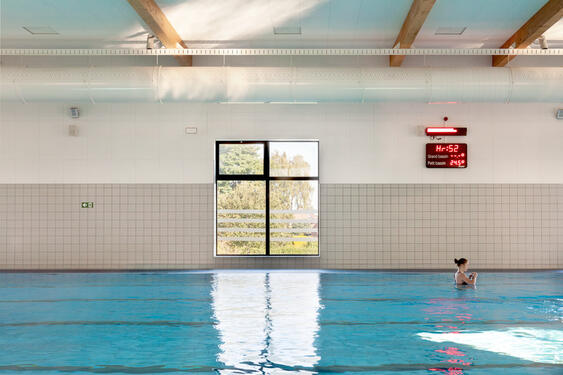 Piscine communale de Courcelles