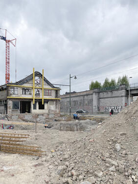 Maison du Peuple - chantier