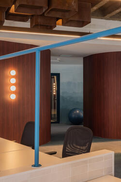 BeCentral coworking par l'architecte d'intérieur Maxime De Campenaere