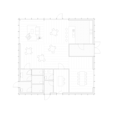 Plan de la maison intergénérationnelle 