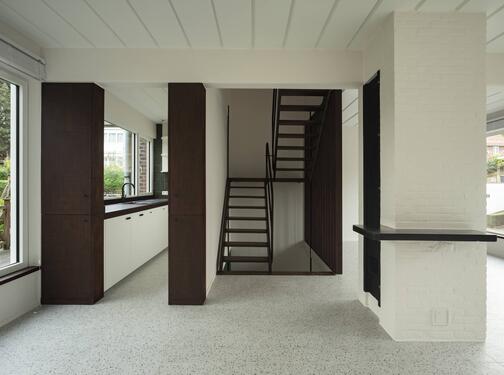 RG architectes - Rénovation d'une maison moderniste à Kraainem