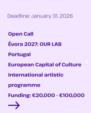 Open call Portugal