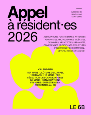 CALL FOR RESIDENTS 2026 – LE 6B 