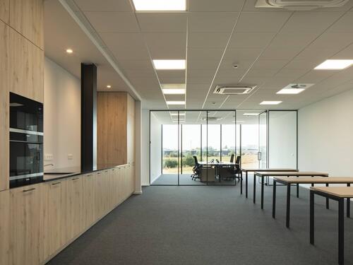 RG architectes - Projet Eurodist batiment siège PME Nivelles