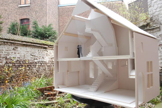 Moulin de la Paix-Dieu - maquette