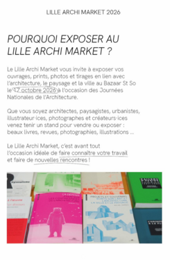 Lille archi market